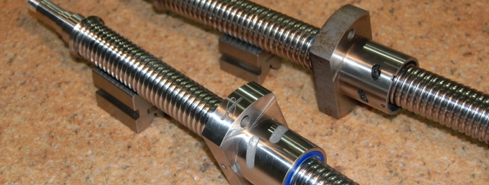 new left hand ballscrew assembly